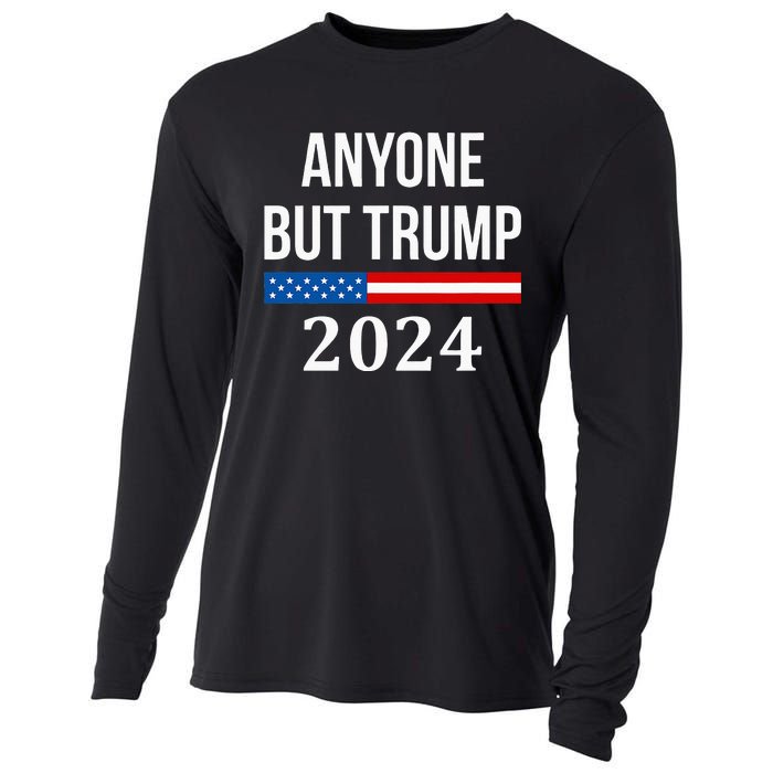 Anyone But Trump 2024 Cooling Performance Long Sleeve Crew