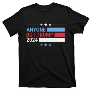 Anyone But Trump 2024 President Election Funny Anti Trump T-Shirt