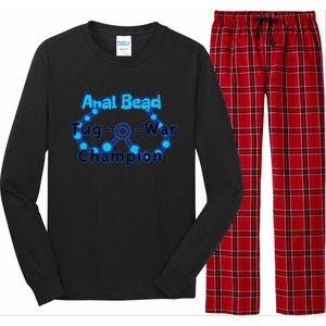 Anal Bead Tug O War Champion Sarcastic Embarrassing Long Sleeve Pajama Set