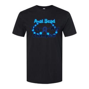 Anal Bead Tug O War Champion Sarcastic Embarrassing Softstyle CVC T-Shirt