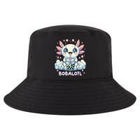 Axolotl Bubble Tea Anime Kawaii Cute Axolotl  Cool Comfort Performance Bucket Hat