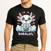 Axolotl Bubble Tea Anime Kawaii Cute Axolotl  Cooling Performance Crew T-Shirt