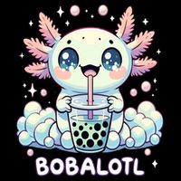 Axolotl Bubble Tea Anime Kawaii Cute Axolotl  City Backpack