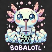 Axolotl Bubble Tea Anime Kawaii Cute Axolotl  Golf Towel