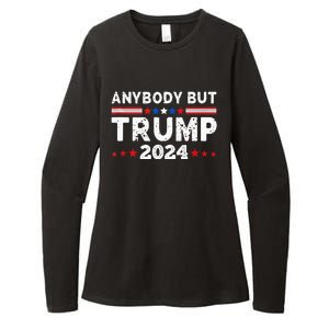 Anybody But Trump 2024 Womens CVC Long Sleeve Shirt