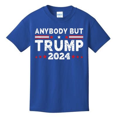 Anybody But Trump 2024 Kids T-Shirt