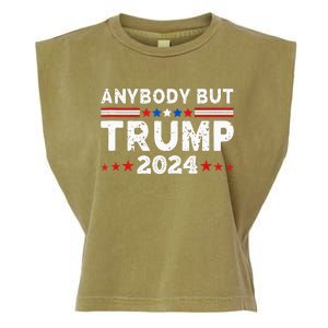 Anybody But Trump 2024 Garment-Dyed Women's Muscle Tee