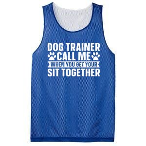 Animal Behaviorist Training Gift Dog Trainer Gift Mesh Reversible Basketball Jersey Tank