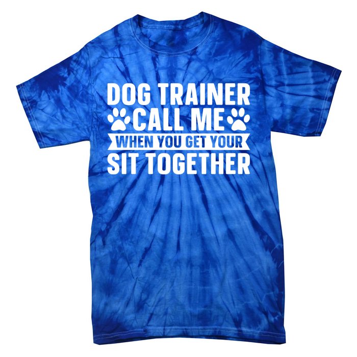 Animal Behaviorist Training Gift Dog Trainer Gift Tie-Dye T-Shirt