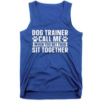 Animal Behaviorist Training Gift Dog Trainer Gift Tank Top