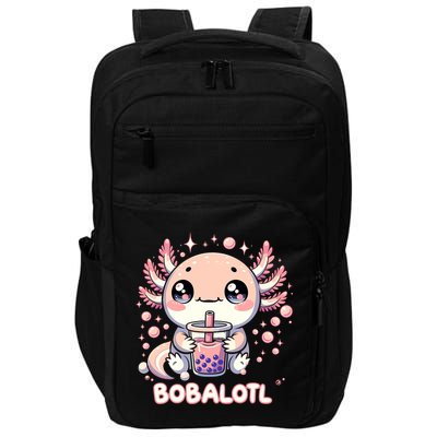 Axolotl Boba Tea Kawaii Anime Cute Impact Tech Backpack