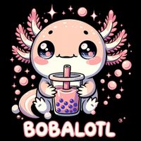 Axolotl Boba Tea Kawaii Anime Cute Backpack