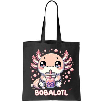 Axolotl Boba Tea Kawaii Anime Cute Bag