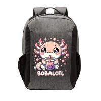 Axolotl Boba Tea Kawaii Anime Cute Vector Backpack