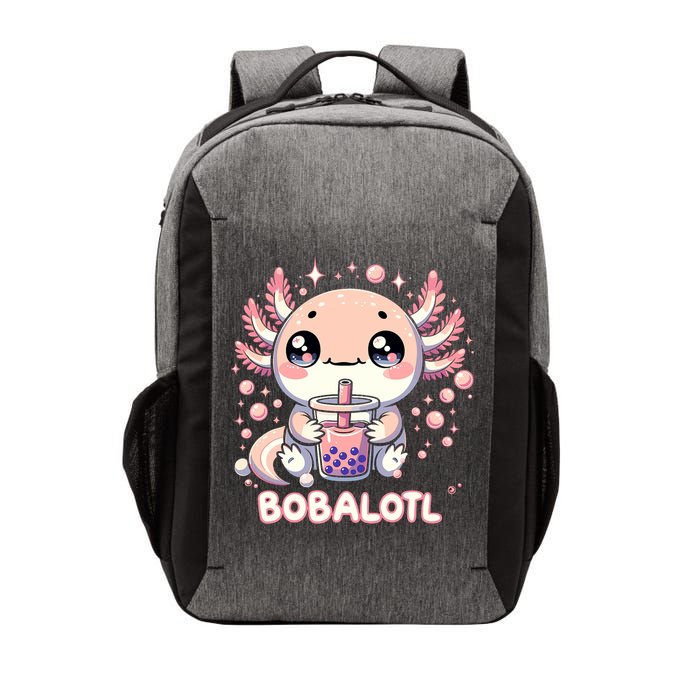 Axolotl Boba Tea Kawaii Anime Cute Vector Backpack