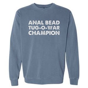 Anal Bead Tug O War Champion Garment-Dyed Sweatshirt