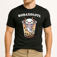 Axolotl Boba Tea Bubble Tea Milk Tea Anime Axolotl Funny Cooling Performance Crew T-Shirt