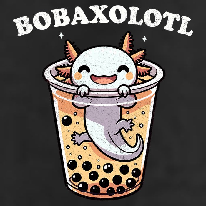 Axolotl Boba Tea Bubble Tea Milk Tea Anime Axolotl Funny 11oz C Handle Ceramic Mug