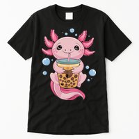 Axolotl Boba Tea Bubble Tea Kawaii Axolotl Tall T-Shirt