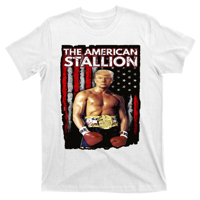 America Boxer Trump Rocky Trump Meme Trump 2024 T-Shirt