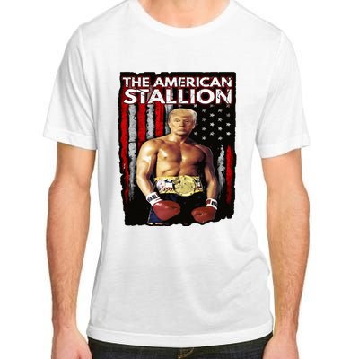 America Boxer Trump Rocky Trump Meme Trump 2024 Adult ChromaSoft Performance T-Shirt