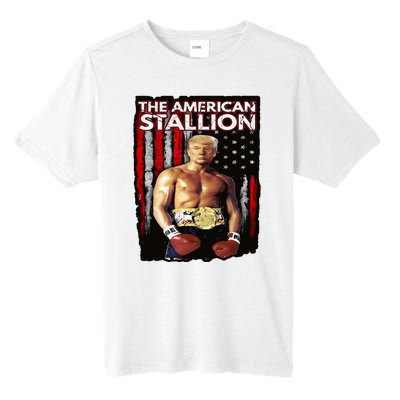 America Boxer Trump Rocky Trump Meme Trump 2024 Tall Fusion ChromaSoft Performance T-Shirt