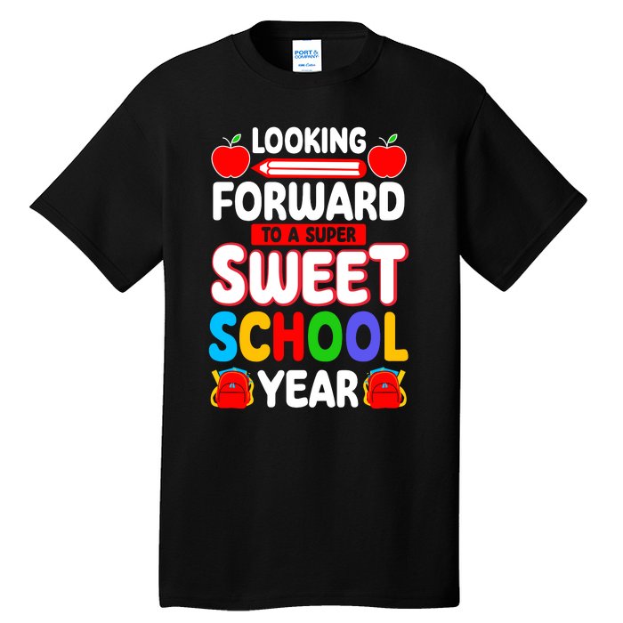 Amazing Back To School Gift Sweet School Teacher Tall T-Shirt