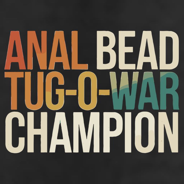 Anal Bead Tug O War Champion Funny Saying Trucker Hat
