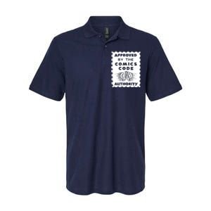 Approved By The Comics Code Authority Softstyle Adult Sport Polo