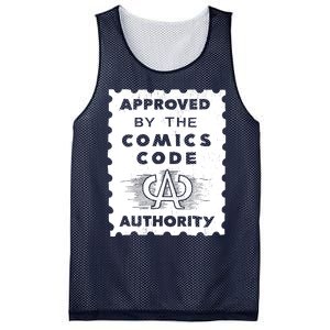 Approved By The Comics Code Authority Mesh Reversible Basketball Jersey Tank