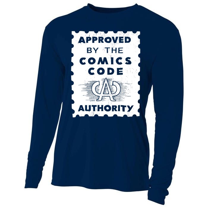 Approved By The Comics Code Authority Cooling Performance Long Sleeve Crew