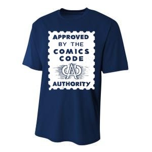 Approved By The Comics Code Authority Performance Sprint T-Shirt