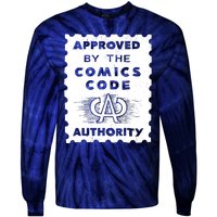 Approved By The Comics Code Authority Tie-Dye Long Sleeve Shirt