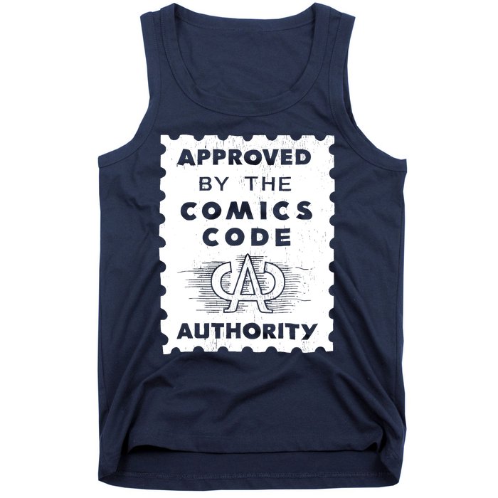 Approved By The Comics Code Authority Tank Top