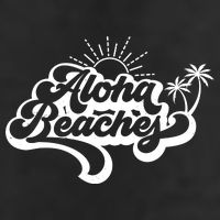 Aloha Beaches Tropical Vacation 7 Panel Mesh Trucker Snapback Hat