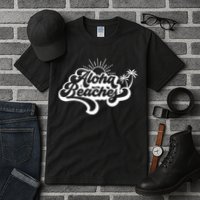 Aloha Beaches Tropical Vacation Tall T-Shirt
