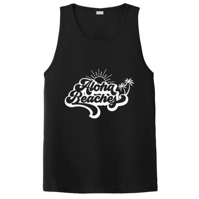 Aloha Beaches Tropical Vacation PosiCharge Competitor Tank