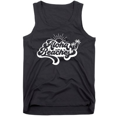Aloha Beaches Tropical Vacation Tank Top