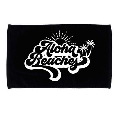 Aloha Beaches Tropical Vacation Microfiber Hand Towel