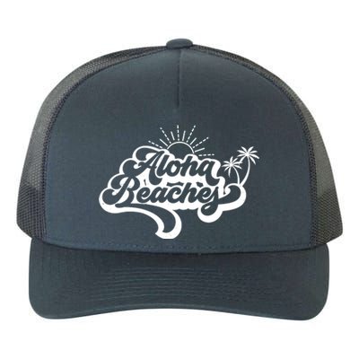 Aloha Beaches Tropical Vacation Yupoong Adult 5-Panel Trucker Hat