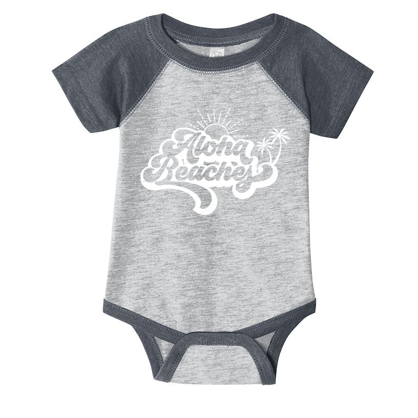 Aloha Beaches Tropical Vacation Infant Baby Jersey Bodysuit