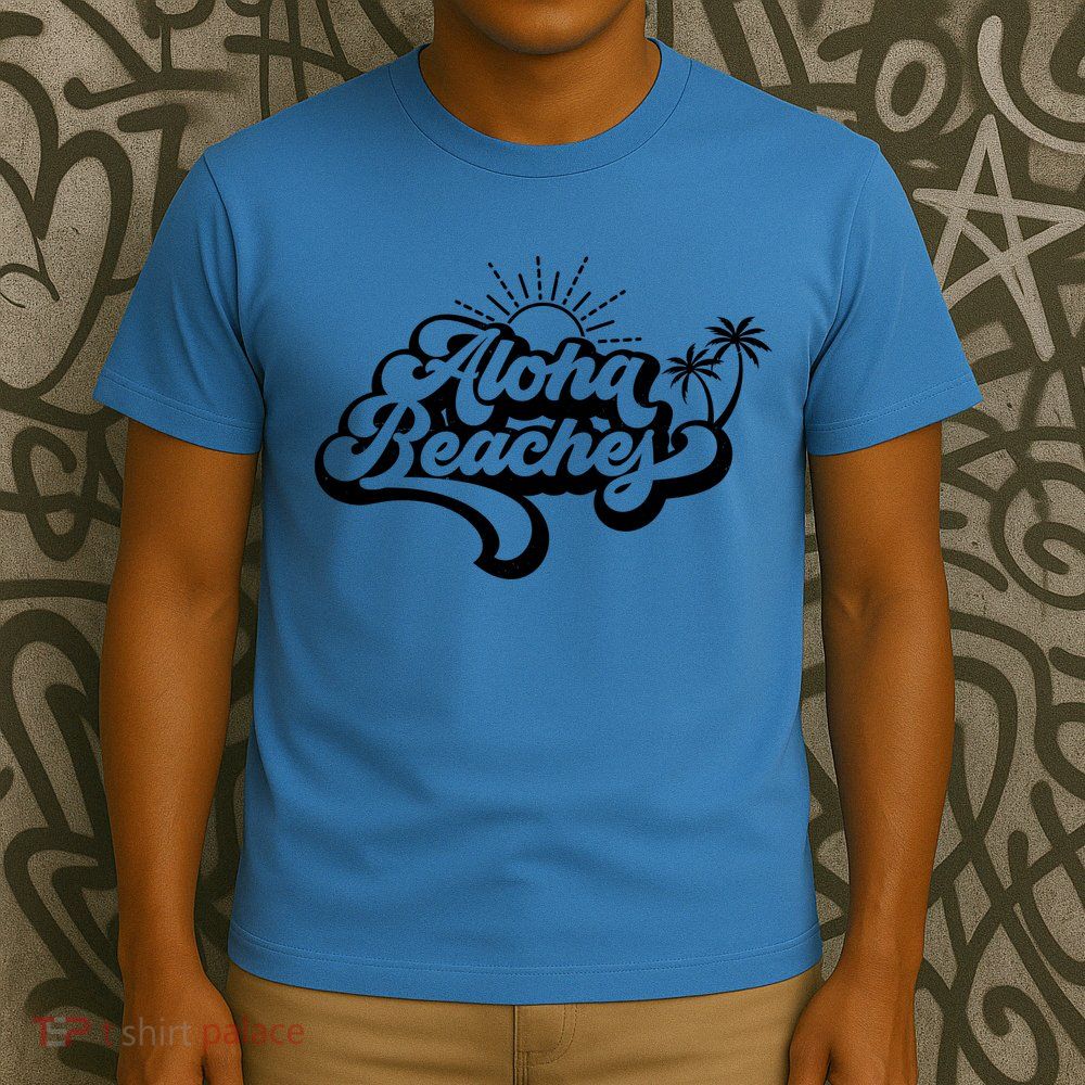 Aloha Beaches Tropical Vacation T-Shirt