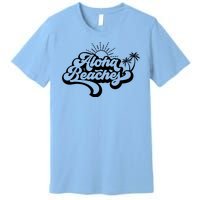 Aloha Beaches Tropical Vacation Premium T-Shirt