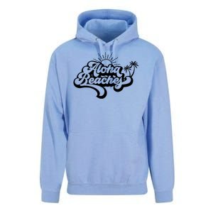 Aloha Beaches Tropical Vacation Unisex Surf Hoodie