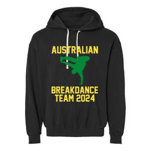 Australian Breakdance Team 2024 Funny Breakdancing Garment-Dyed Fleece Hoodie