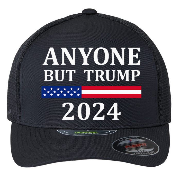 Anyone But Trump 2024 Presidential Campaign Style  Flexfit Unipanel Trucker Cap