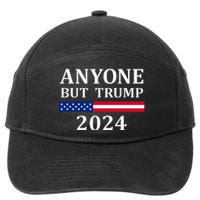 Anyone But Trump 2024 Presidential Campaign Style  7-Panel Snapback Hat