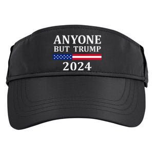 Anyone But Trump 2024 Presidential Campaign Style  Adult Drive Performance Visor