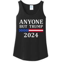 Anyone But Trump 2024 Presidential Campaign Style  Ladies Essential Tank