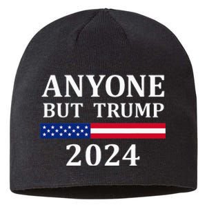 Anyone But Trump 2024 Presidential Campaign Style  Sustainable Beanie